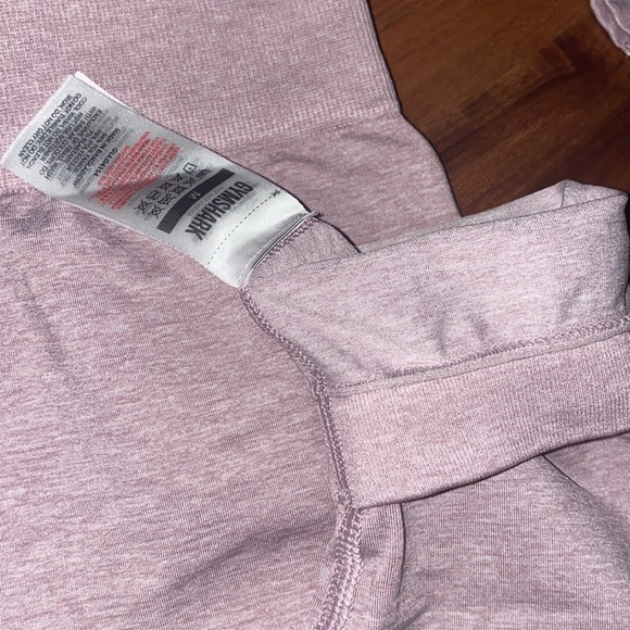 Gymsharks ADAPT MARL SEAMLESS CROPPED TOP AND LEGGINGS M - Picture 5 of 8